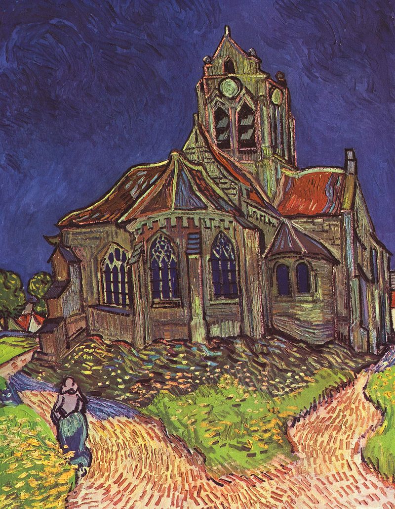 16 Auvers sur Oise van Gogh